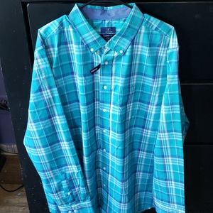 George Long Sleeved multi colored casual button do